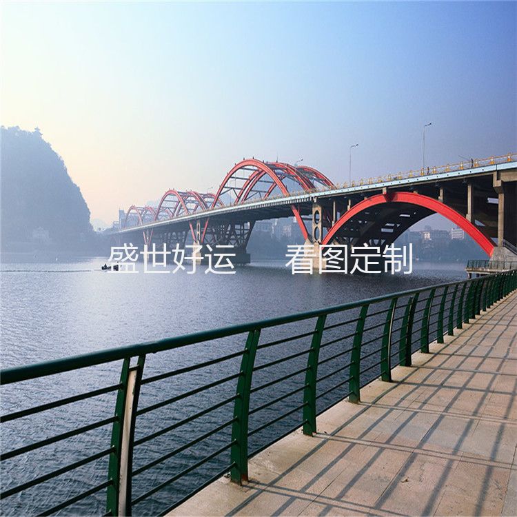 广西柳州河道栏杆332-6